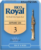 ลิ้น Soprano Sax RICO Royal เบอร์ 3 (แบบกล่อง 10 ชิ้น)