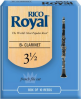 ลิ้น Bb Clarinet RICO Royal เบอร์ 3 1/2 (แบบกล่อง 10 ชิ้น)