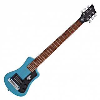 Hofner Shorty Travel Guitar [Blue]